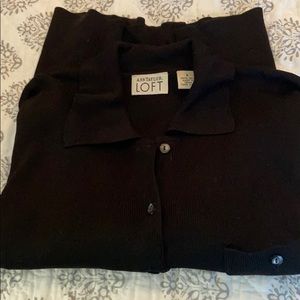 Short Sleeve Silk Sweater